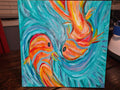 Vibrant Koi Fish
